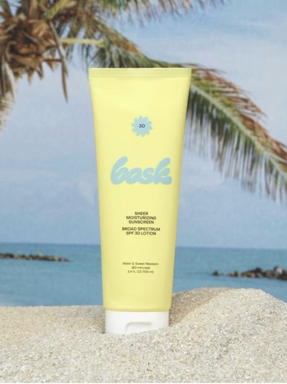 Back Sheer Moisturizing Sunscreen SPF 30 - Yellow